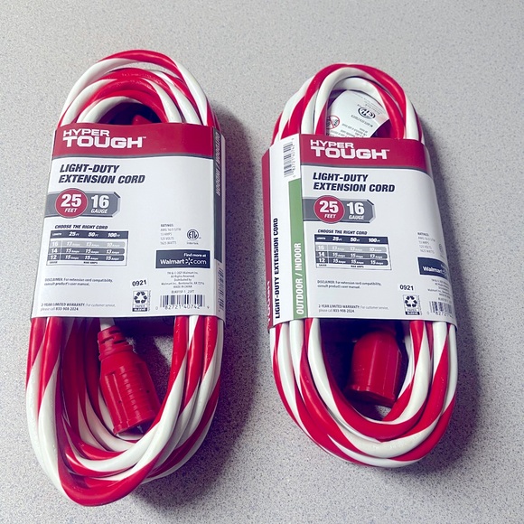 Hyper tough 25 feet 16 gauge extension cord - Picture 2 of 2